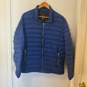 Alpinetek Down Filled Blue Puffer Jacket Size M